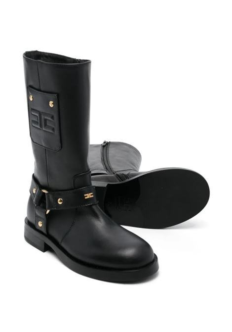 Stivali con logo in rilievo ELISABETTA FRANCHI KIDS | F4A6 E01601251999
